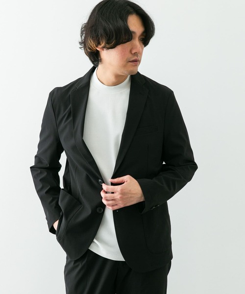 「URBAN RESEARCH DOORS」 「lift style tailor」テーラードジャケット SMALL カーキ メンズ_画像8