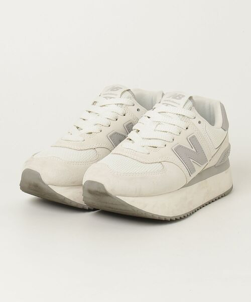 New Balance（ニューバランス） ローカットスニーカー 24cm ホワイト