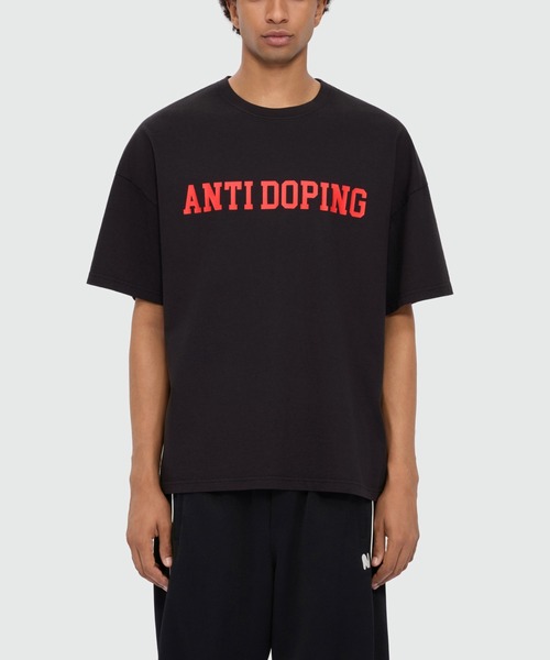 tシャツ ANTIDOPING グラフィック Tシャツ メンズの画像