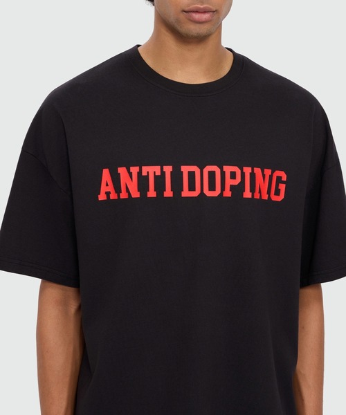 tシャツ ANTIDOPING グラフィック Tシャツ メンズの画像