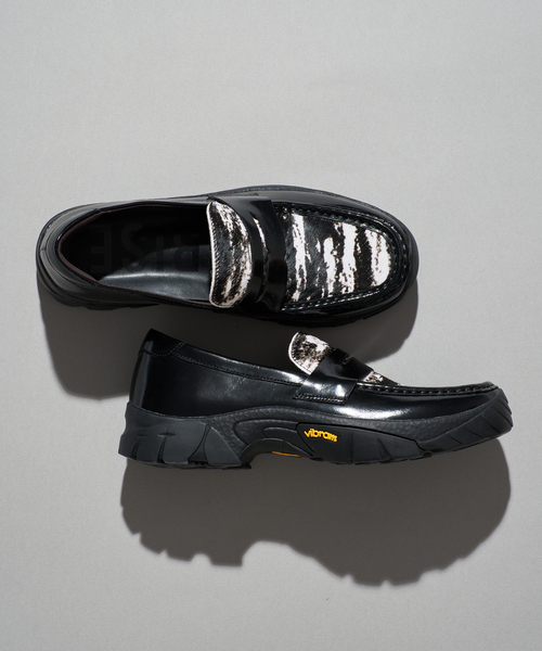 FLAT（フラット） ローファー 「追加/WEB+一部店舗限定」GRISE VIBRAM