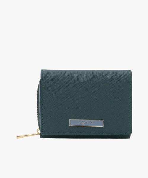 ミニ 財布 レザー 三つ折り ミニ ウォレット ”Erika” QAW05-16 レディース