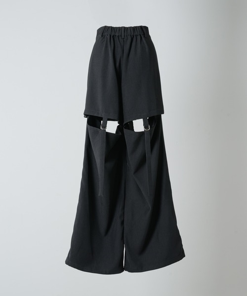 「17HR」 スラックス MEDIUM グレー レディース_画像4