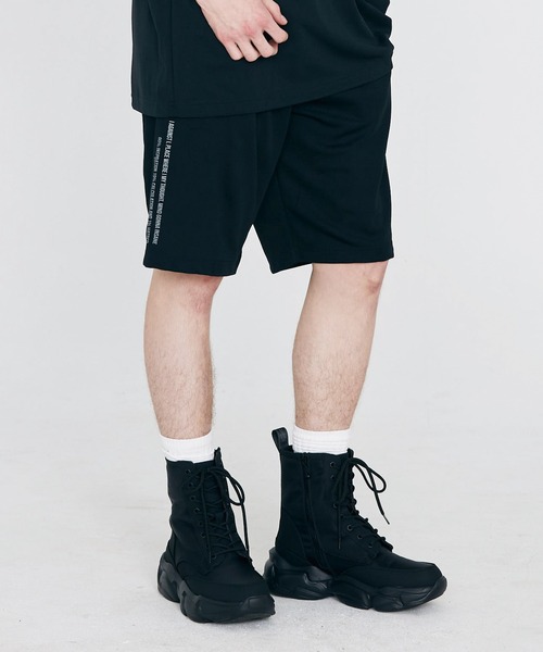 「VIRGOwearworks」 ショートパンツ 4 ブラック×ホワイト メンズ_画像4