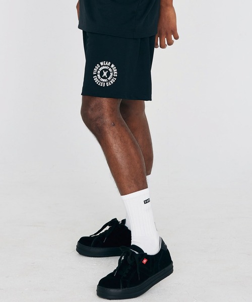 「VIRGOwearworks」 ショートパンツ 4 ブラック×ホワイト メンズ_画像7