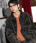 ブルゾン アウター ケミカルコーデュロイジャケ...の詳細画像4
