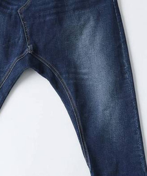 「antiqua」 サルエルデニムパンツ LARGE ブルー系その他 レディース_画像9