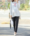 マタニティ ストレッチ センタープレス スリム...の詳細画像5