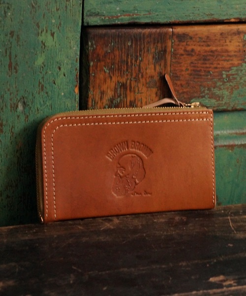 BrownBrown（ブラウンブラウン） 長財布 財布 「BrownBrown」ブラウン