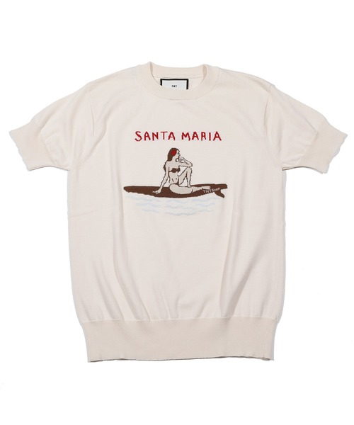 限定セール ニット JACQUARD KNIT TEE(SANTA MARIA) ZOZOTOWN PayPayモール店 - 通販 - PayPayモール 高品質HOT