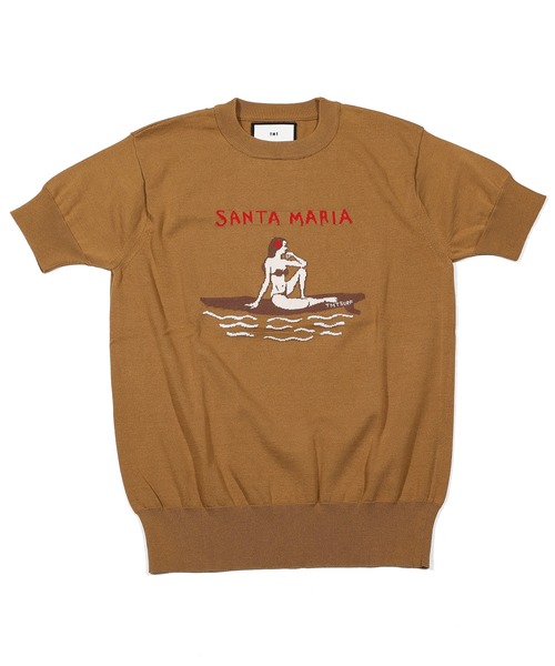 限定セール ニット JACQUARD KNIT TEE(SANTA MARIA) ZOZOTOWN PayPayモール店 - 通販 - PayPayモール 高品質HOT
