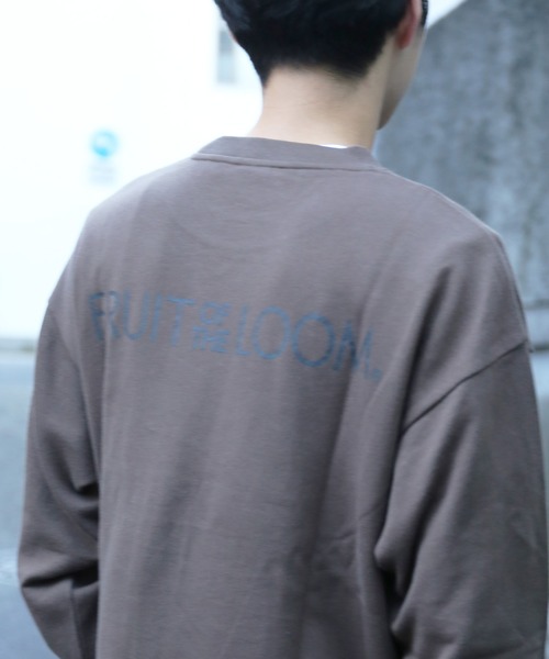 FRUIT OF THE LOOM トレーナー スウェット サイドジップ