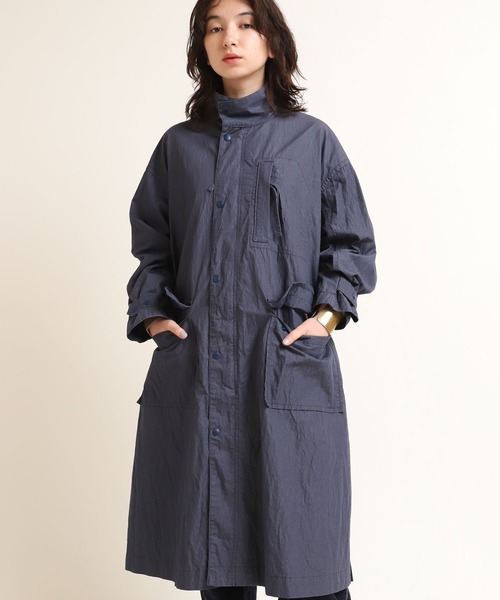 RNA-N」 ステンカラーコート MEDIUM ウッド レディース ステンカラー
