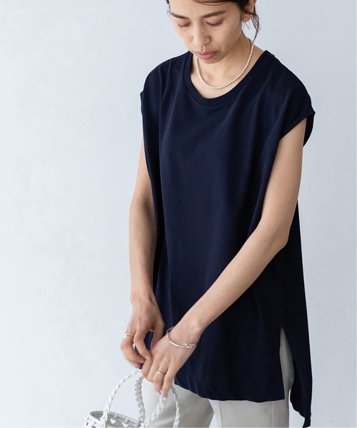 IENA（イエナ） tシャツ 半袖 maison フレンチスリーブプルオーバー