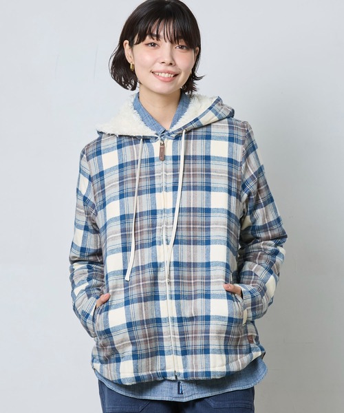 L.L.Bean（エルエルビーン） パーカー スコッチ・プラッド・フランネル