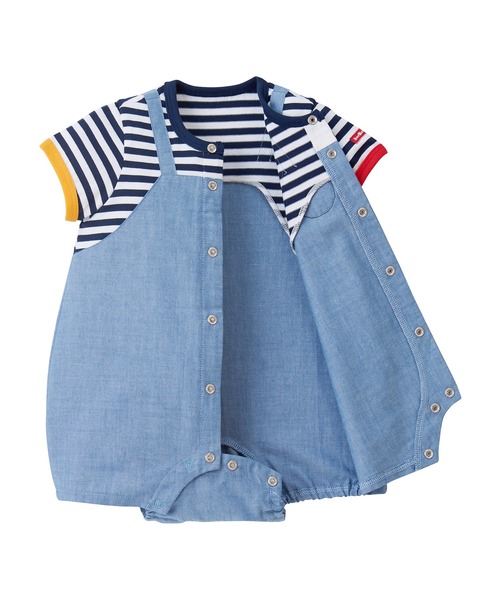 HOT BISCUITS 出産祝い ショートオール＆ソックスセット「BOX付き