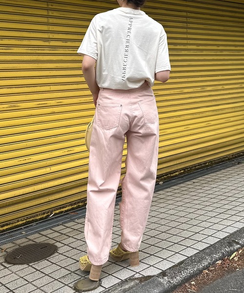 mi via loca tシャツ FRUIT OF THE LOOM フレンチロゴ半袖Tシャツ