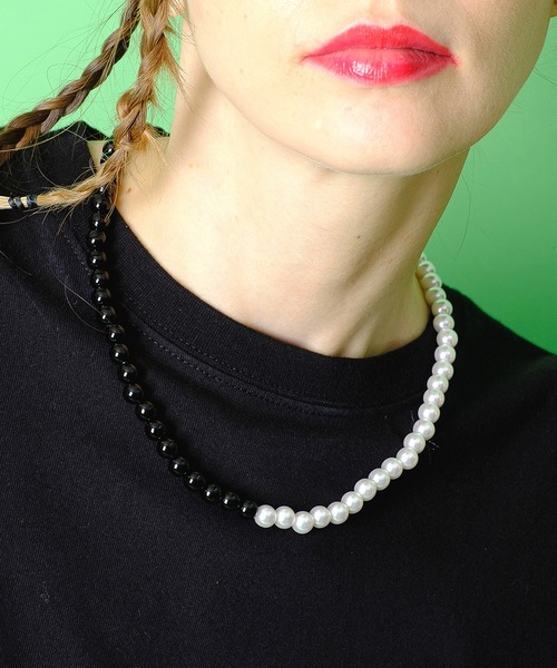 ネックレス バリエーションパールネックレス-50cm- メンズ レディース