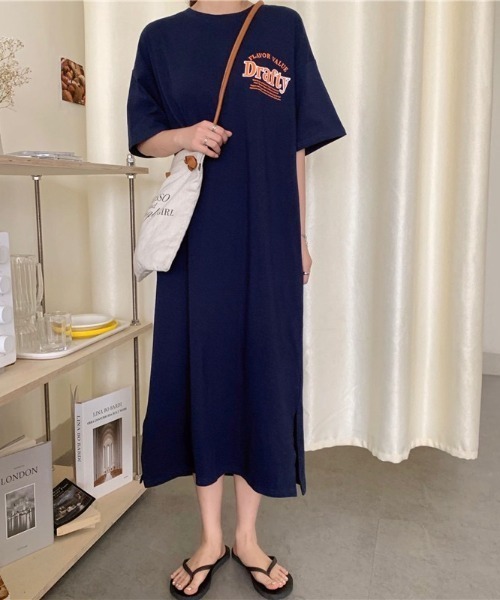 0107 ワンピース ソフトオックスシャツワンピース - SOÉJU online store｜上質な