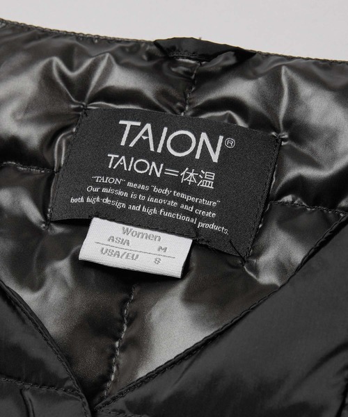 ROPE' ダウンベスト ベスト 「TAION」別注Vネックロングダウン