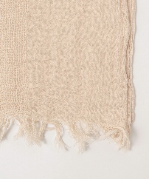 CASHMERE B:MING by BEAMS ストール ベージュ ストール B:MING by BEAMS / コットンストール レディース B:MING by
