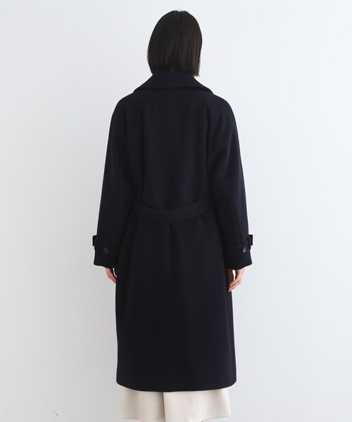 INDIVI（インディヴィ） トレンチコート コート 「ウール」トレンチ風