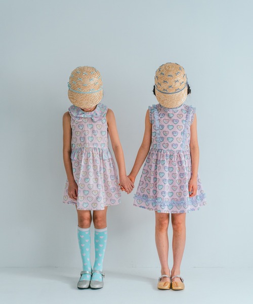帽子 ハット LOLA MAY | ストローハット キッズ 子供 女の子の画像