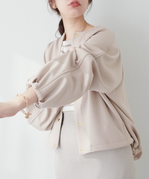natural couture ジャケット ブルゾン レディース ボリューム