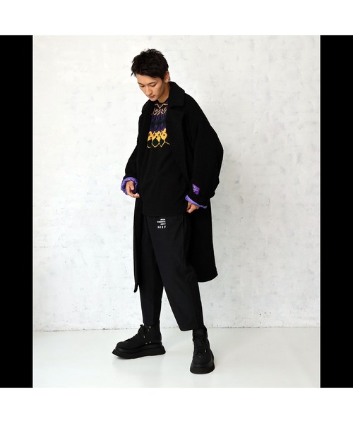 RADIO EVA コート ジャケット A146 EVANGELION BOA CHESTERFIELD