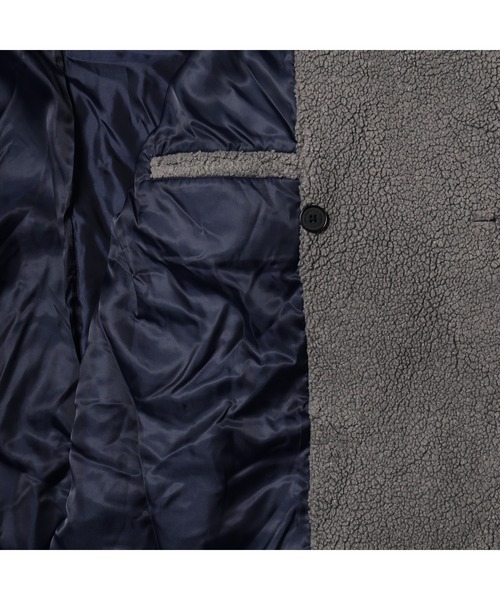 ジャケット・アウター res RADIOEVA BOA CHESTERFIELD COAT エヴァンゲリオン公式アパレルブランド【RADIO EVA Online Store】