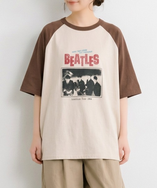 The Beatles tシャツ 半袖 「THE BEATLES/ザ ビートルズ」ツアーフォト