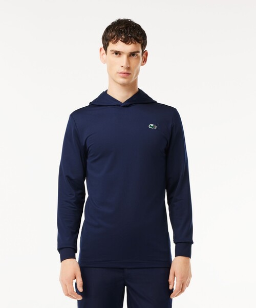 美品　LACOSTE SPORT GOLF メンズプルオーバーパーカー 美品LACOSTE SPORT GOLF メンズプルオーバーパーカー