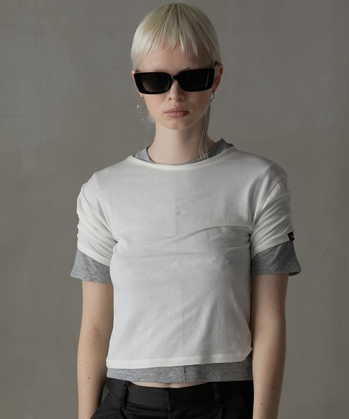 tシャツ ダブルレイヤードTEE / Double Layered Tee レディース