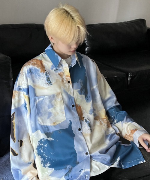 シャツ/ブラウス(長袖/七分) Vintage Marble Shirts CANAL JEAN(キャナルジーン)の「TODAYFUL(トゥデイフル) 