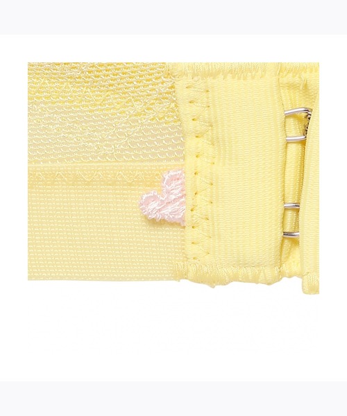 AMOSTYLE ブラジャー きゅっと寄せブラ プレイフルアーチ「E，F