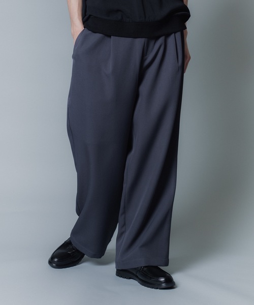 MandO（nemne store） スラックス 「MandO」ストライプ＆無地