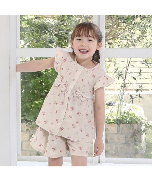 Biquette Club チュニック フリルスリーブチュニック キッズ 子供服 