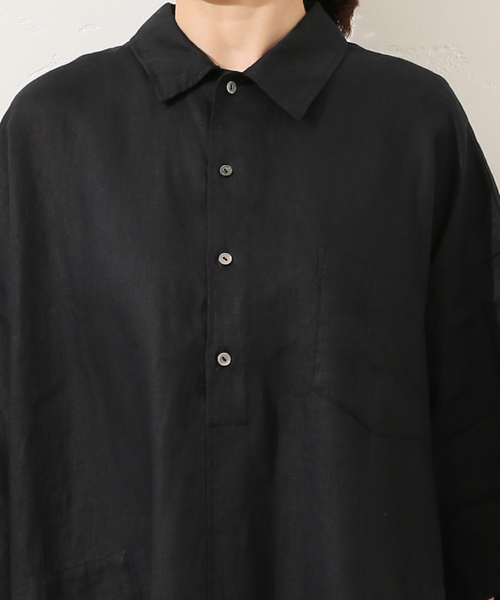 journalstandard luxe 40リネン Vネックワンピース セール】40リネン Vネックワンピース（ワンピース）｜JOURNAL