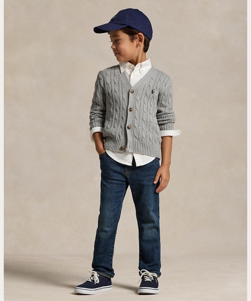 Polo Ralph Lauren Childrenswear カーディガン ケーブルニット