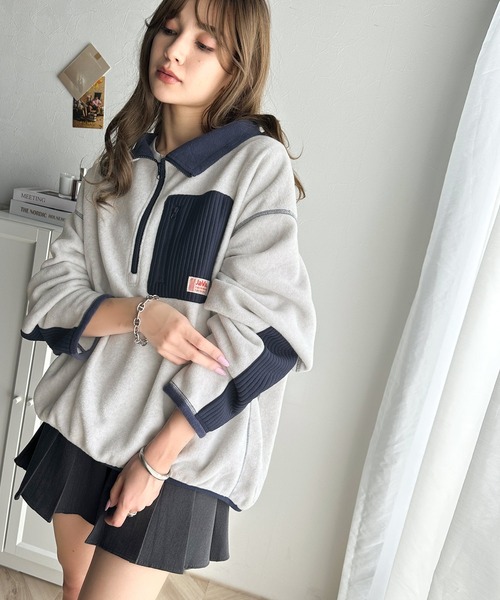 Java トレーナー スウェット ジャバコラボ」レトロが気分。エルボ