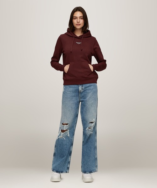 TOMMY HILFIGER パーカー エッセンシャルロゴ2パーカー