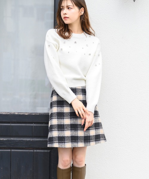 ミエ MISCH MASCH（ミッシュマッシュ） ニット セーター 2024秋冬新作