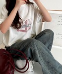 tシャツ 半袖 こなれカジュアルの新定番。前後...の詳細画像3