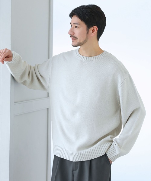 SPU（スプ） セーター ニット アクリル5Gウォッシャブル長袖ニット