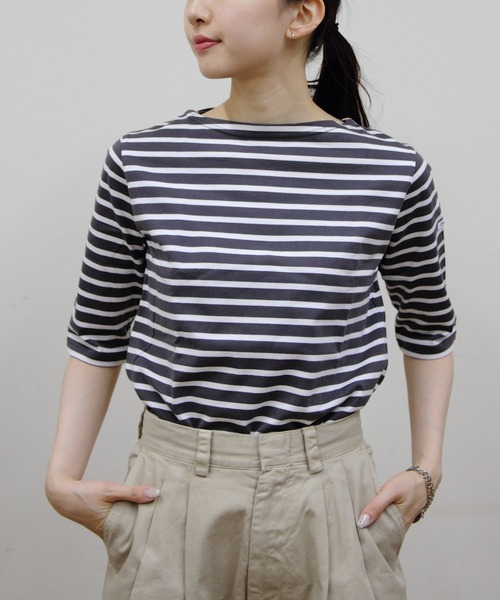 ORCIVAL tシャツ ORCIVAL/オーシバル ボートネックハーフ