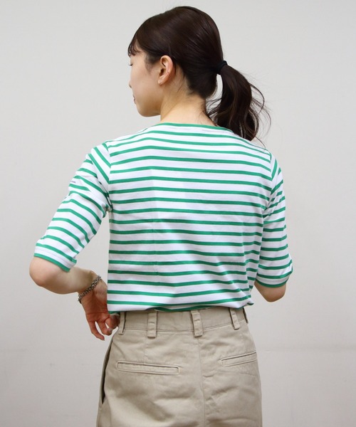 ★値下げ不可★新品 オーシバル ORCIVAL ボートネック半袖プルオーバー ORCIVAL tシャツ ORCIVAL/オーシバル ボートネックハーフ