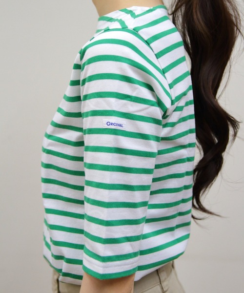 ORCIVAL tシャツ ORCIVAL/オーシバル ボートネックハーフ