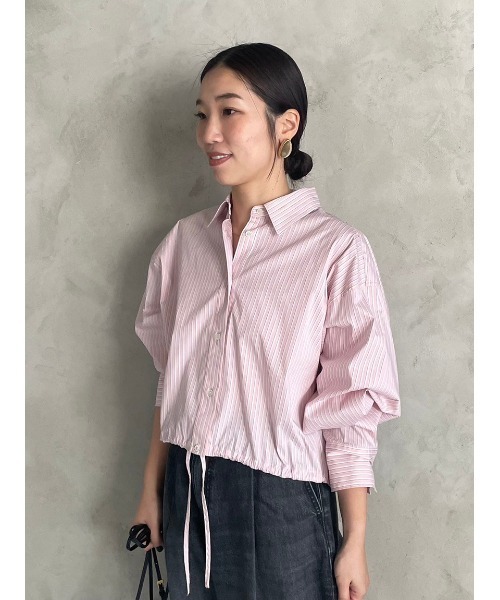 ミラオーウェン　ドロストショートシャツ Mila Owen｜ドロストショートシャツ | Rakuten Fashion(楽天
