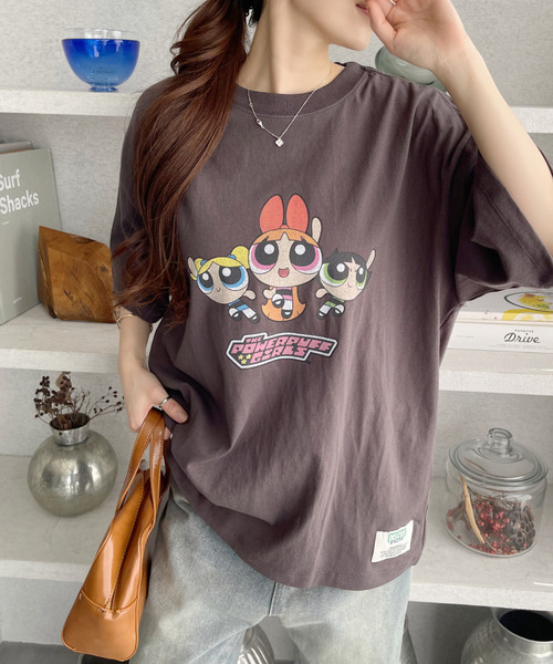 POWER PUFF GIRLS パワーパフガールズプリント Tシャツ XXL GOOD ROCK SPEED (グッドロックスピード) POWER PUFF GIRLS T