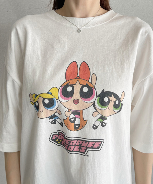 セール】X-girl x THE POWERPUFF GIRLS SWEAT HOODIE（パーカー